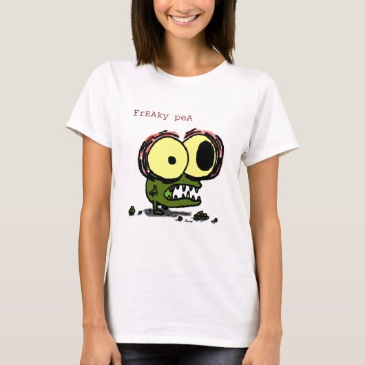 フリーキー・ピー・シャツ Tシャツ (正面)