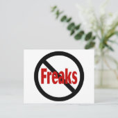 フリークなし ポストカード (スタンド正面)