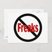 フリークなし ポストカード (正面/裏面)