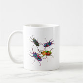 フリークイクールレインボースタグカブトムス コーヒーマグカップ (左)