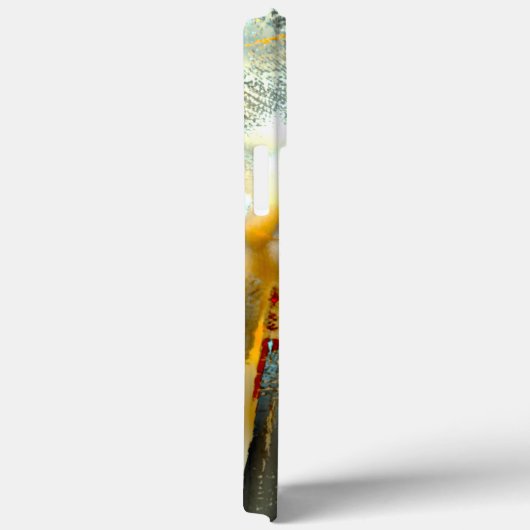 フリークグレーのテクスチャを燃やす部品をデジタル切り出し Case-Mate iPhoneケース (裏面 / 右)