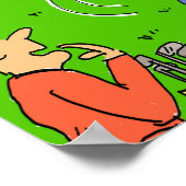 フリークゴルフショットのリバウンド ポスター (角)