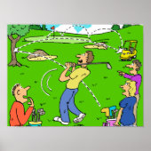 フリークゴルフショットのリバウンド ポスター (正面)