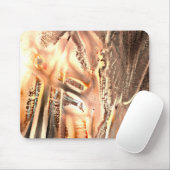フリークサンゴの質感と非常に粗いデジタル切り出し マウスパッド (マウス)