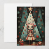 フリークショーのクリスマスカード シーズンカード (正面/裏面)