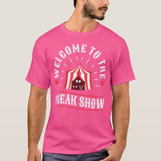 フリークショーへようこそ Tシャツ (正面)