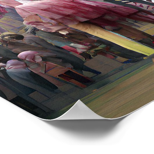 フリークショーファンタジーアートイラストレーションポスター ポスター (角)