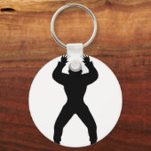 フリークハンドボールアイコン キーホルダー (正面)