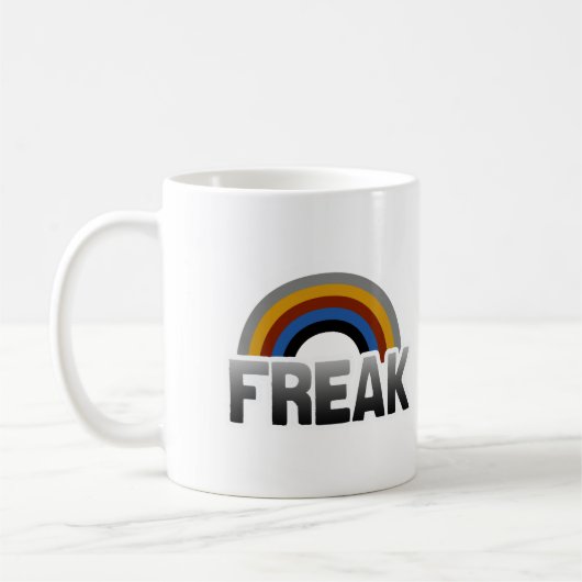 フリークプライド コーヒーマグカップ (左)