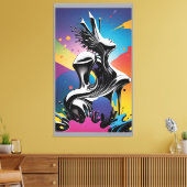 フリークマッチング – Ken Gage Surreal Art キャンバスプリント (インサイチュ (リビング))