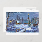 フリークリスマス – powerpoint-background-8 シーズンポストカード (正面/裏面)