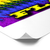 フリーク国旗 ポスター (角)