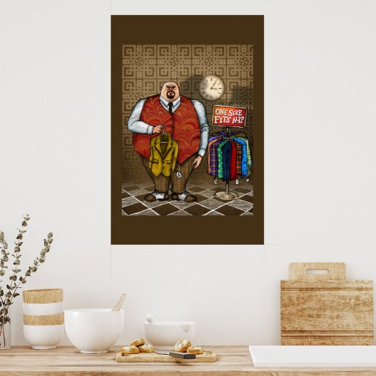 フリーサイズ ポスター (キッチン)