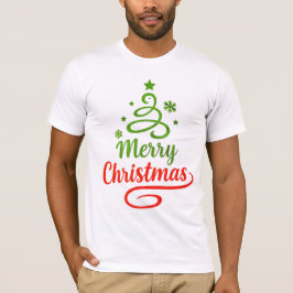 フリーサイズ メリークリスマス Bella+Canvas Tシャツ 🎅 | 柔らか