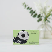 フリーサッカー/footabllのスポーツコーチ 名刺 (スタンド正面)