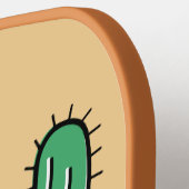 フリーサボスハグ名前をカスタムする ピックルボールラケット (左詳細)