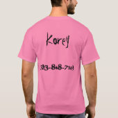 フリーサンプル Tシャツ (裏面)