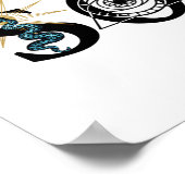 フリーザソウルスピリチュアルアートスターズロータスインスパイア ポスター (角)