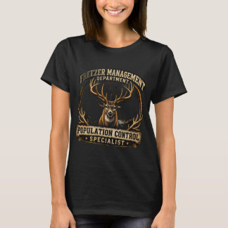 フリーザー管理課個体数管理S Tシャツ