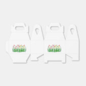 フリーシアの花、植物性イラストレーション フェイバーボックス (折り畳みなし)