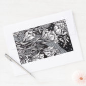 フリーシアス 長方形シール (封筒)