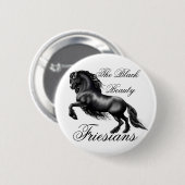 フリーシア人、黒文字 缶バッジ (正面&裏面)