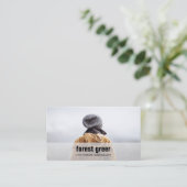 フリーシンプル写真家の写真の追加 名刺 (スタンド正面)