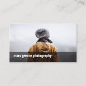 フリーシンプル写真家の写真撮影 名刺 (正面)