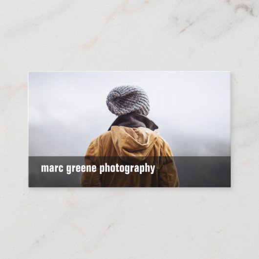 フリーシンプル写真家の写真撮影 名刺 (正面)