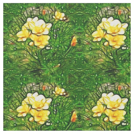 フリージアの破烈 ファブリック (クローズアップ)