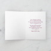 フリージアの第90誕生日は挨拶状を望みます カード (内部)