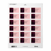 フリージアンホース飼育住所 シール (フルシート)