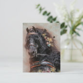 フリージアンホース - ポストカード (スタンド正面)