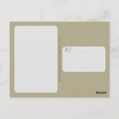 フリージアンホース - ポストカード (裏面)