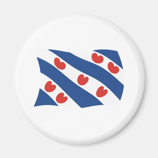 フリージアン国旗の磁石 マグネット (正面)