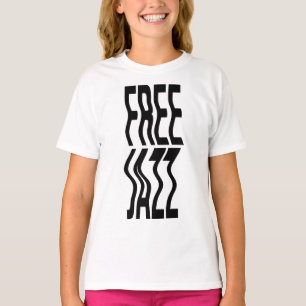 フリージャズの太字ロゴ Tシャツ