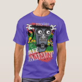 フリージャンミンレゲエ Tシャツ (正面)