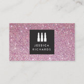 フリージャーメイクアップアーティストIIIのリップスティックTrioロゴ 名刺 (正面)