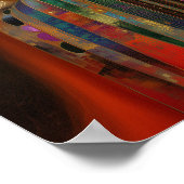 フリージャ女神のマジックラブと美しいポートレート ポスター (角)