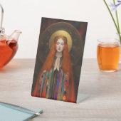 フリージャ女神のマジックラブと美しいポートレート 台座サイン (インサイチュ)