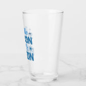 フリージンになる季節 – 冬のおもしろい タンブラーグラス (左)