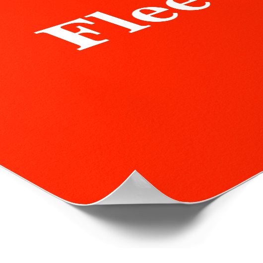 フリースおもしろいNavidad羊のクリスマスポスター ポスター (角)