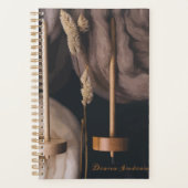 フリースおよびドロップスピンドル プランナー手帳 (正面)