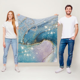 フリースとシェルパブランケット フリースブランケット