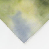 フリースの投球の~ 'ビクトリアンなTea フリースブランケット (角)