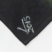 フリースの投球、天使のプリント フリースブランケット (角)