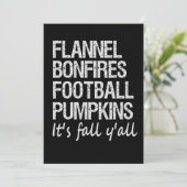 フリースの焚き火 フットボール かぼちゃ 秋だぜ シーズンカード (スタンド正面)