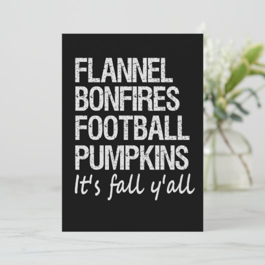 フリースの焚き火 フットボール かぼちゃ 秋だよ みんな シーズンカード (スタンド正面)