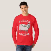 フリースのNavidadのクリスマス Tシャツ (正面フル)