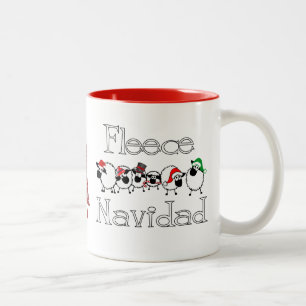フリースのNavidadのマグ ツートーンマグカップ